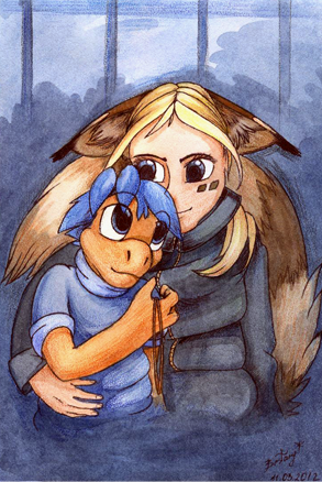 Бестари и Рыжик в мире-Лабиринте